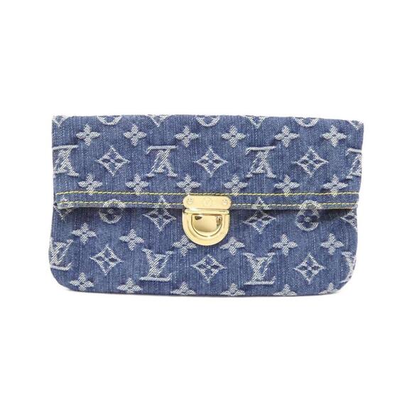 LOUIS VUITTON Blue Monogram Pouch - Picture 1 of 5